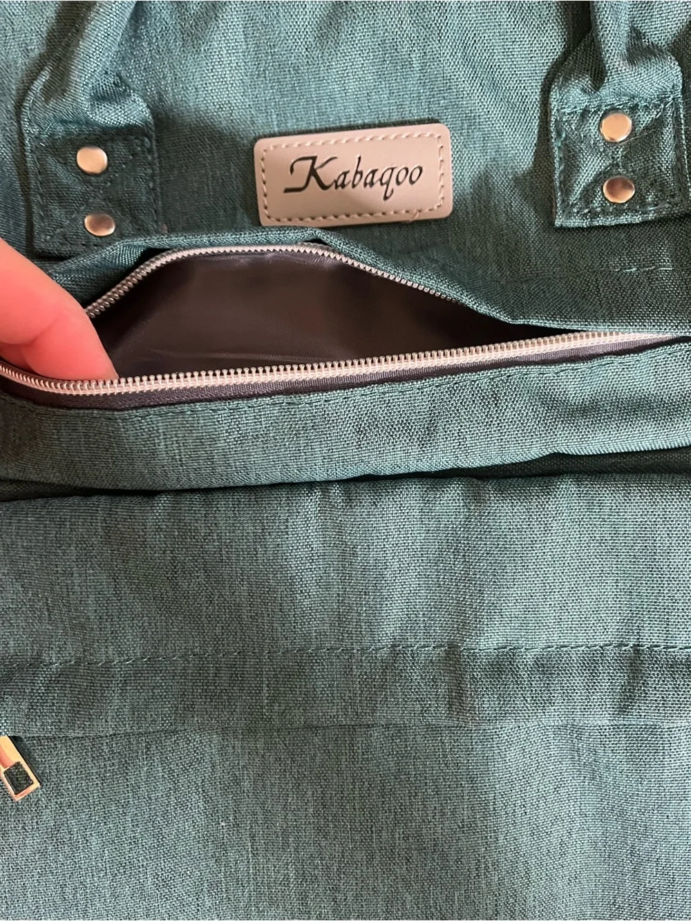 Kabaqoo Teal Baby Bag Backpack - Teal